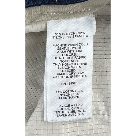 Vineyard Vines Men 38x32 Beige Performance On The Go OTG Pant Golf Original Fit - Picture 8 of 8